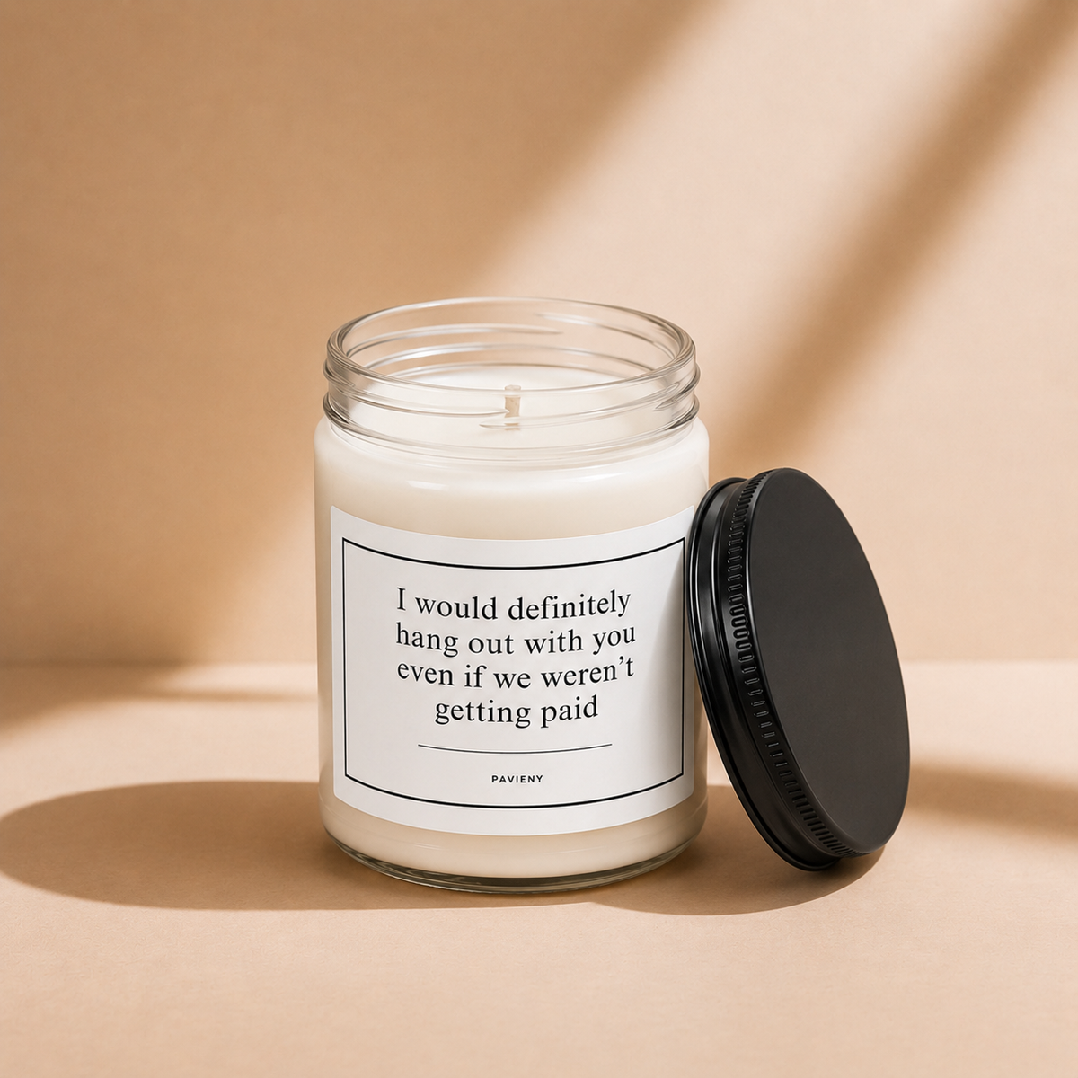 Friends Beyond Work Candle