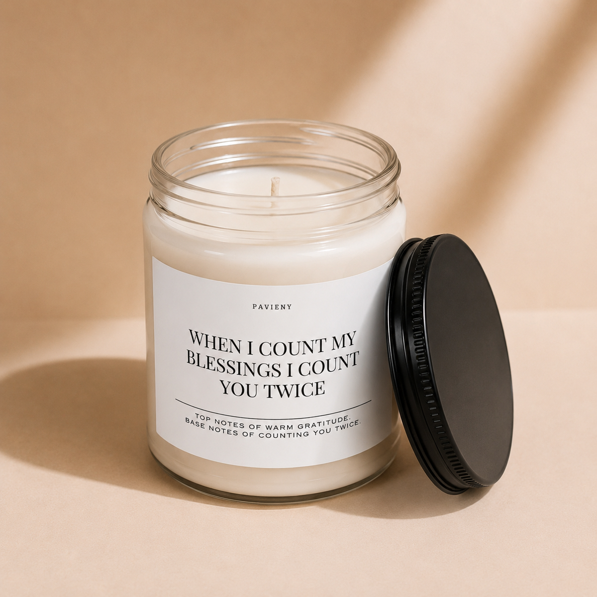 Count My Blessings Candle