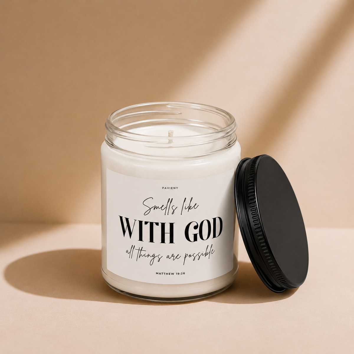 All Things Are Possible Candle