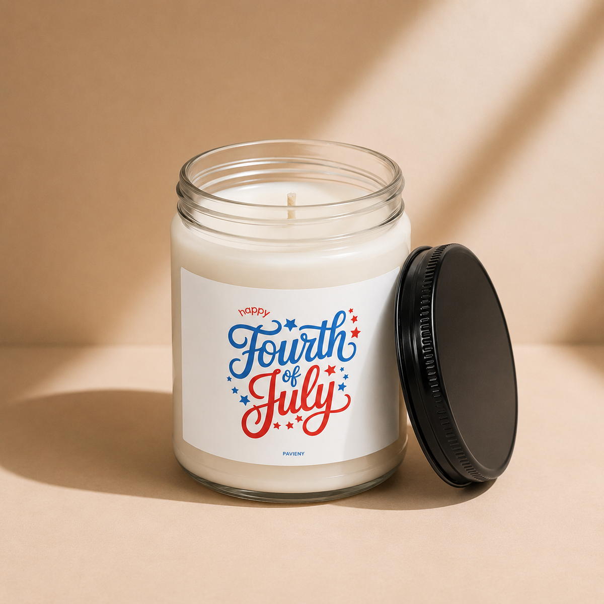 Fourth of July Candle