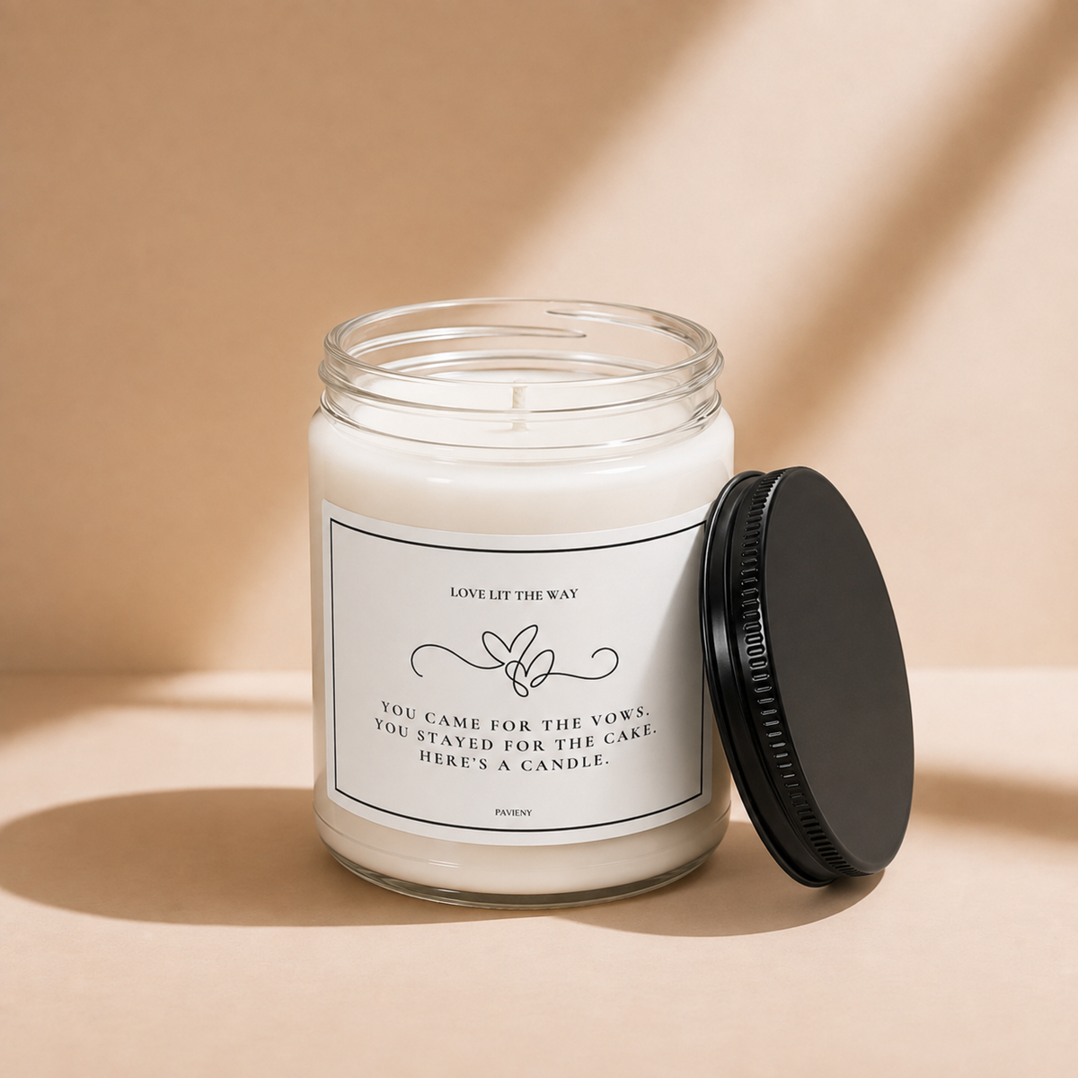Love Lit the Way Candle