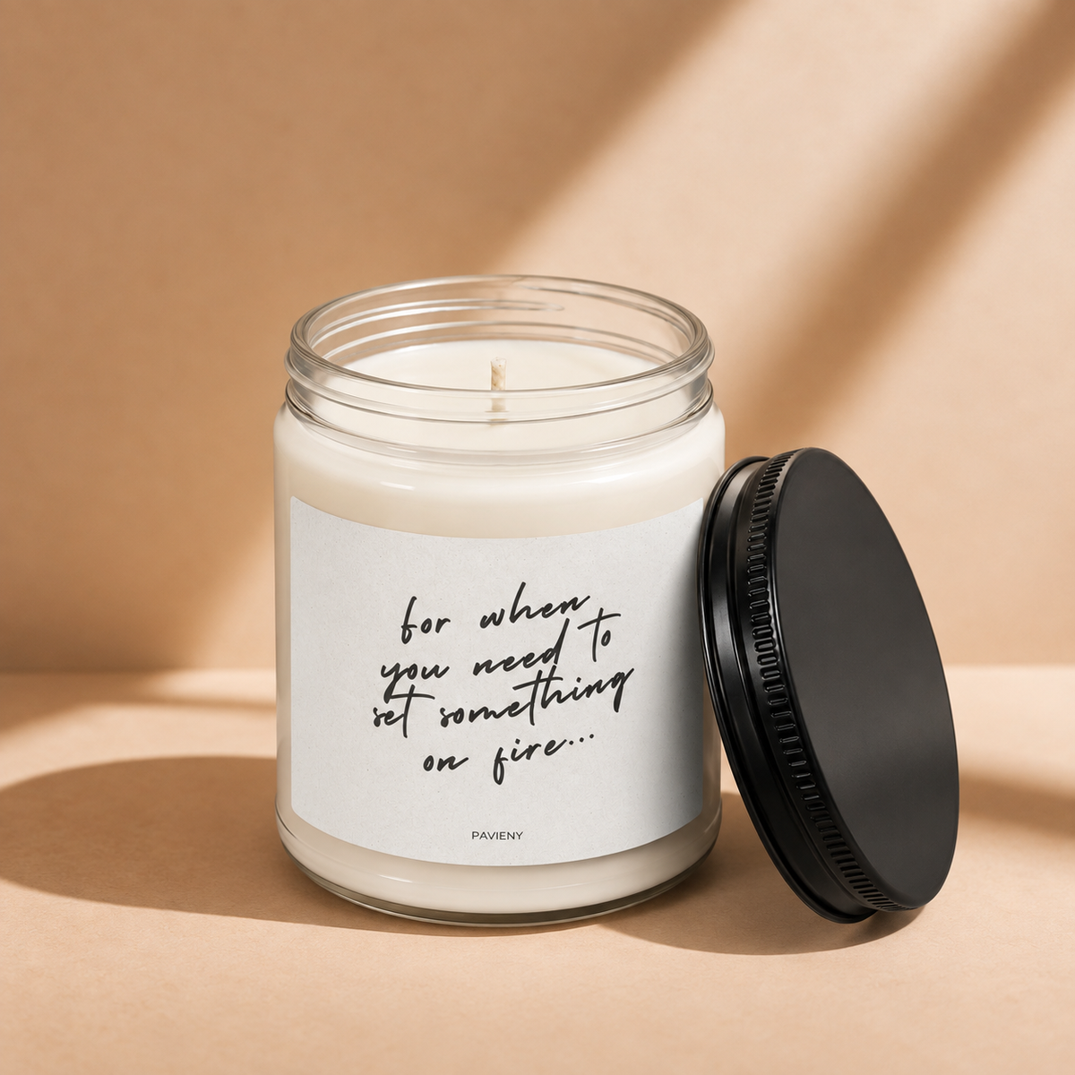 Set Something on Fire Candle