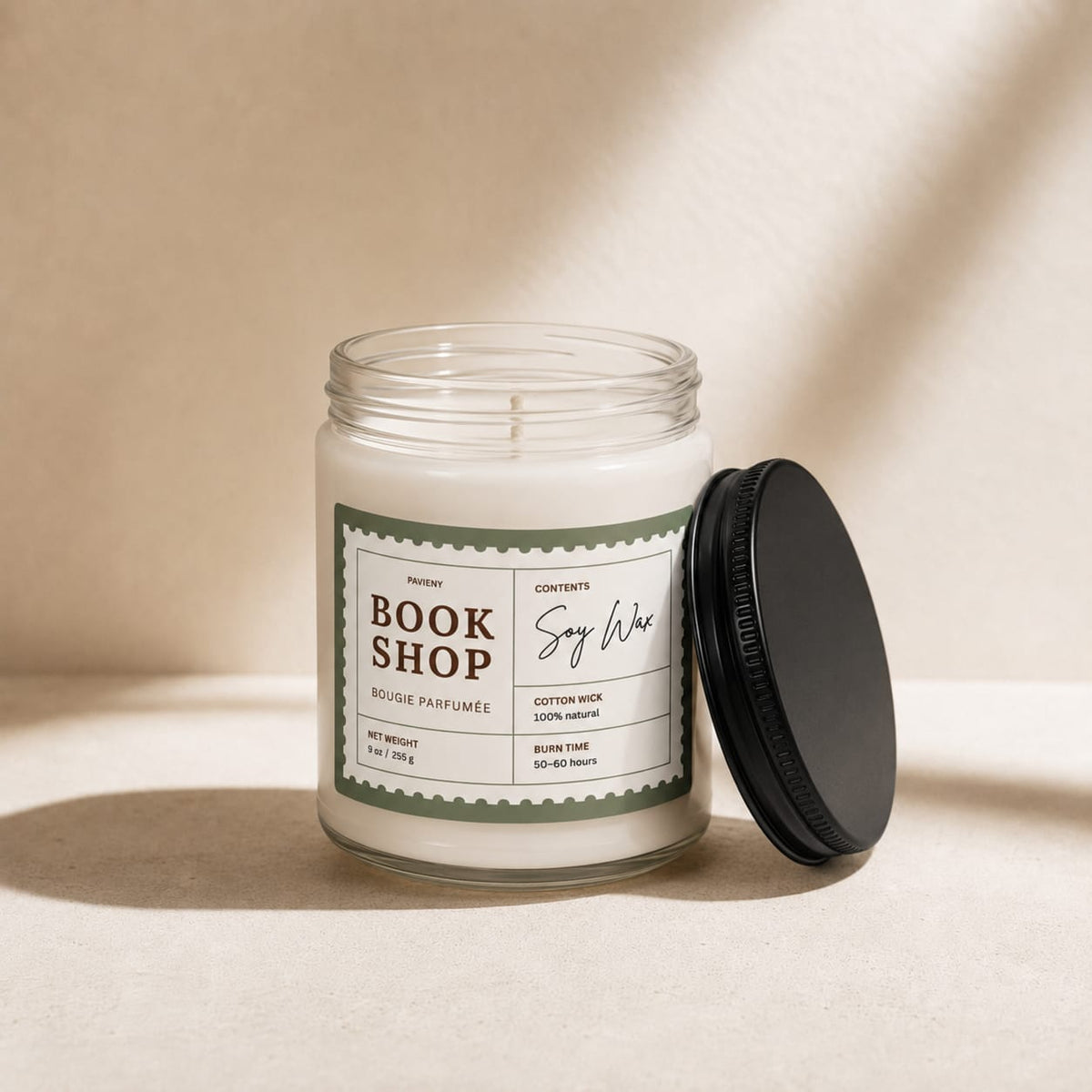 Book Shop Candle