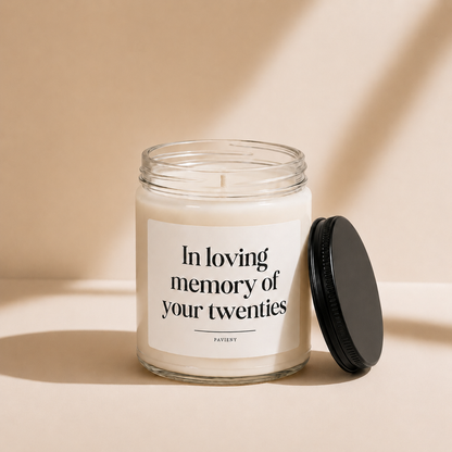 RIP Twenties Candle