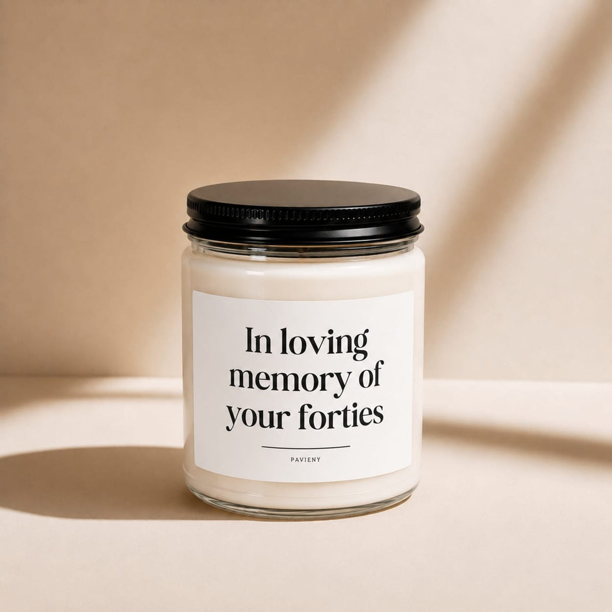 RIP Forties Candle