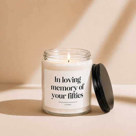 RIP Fifties Candle