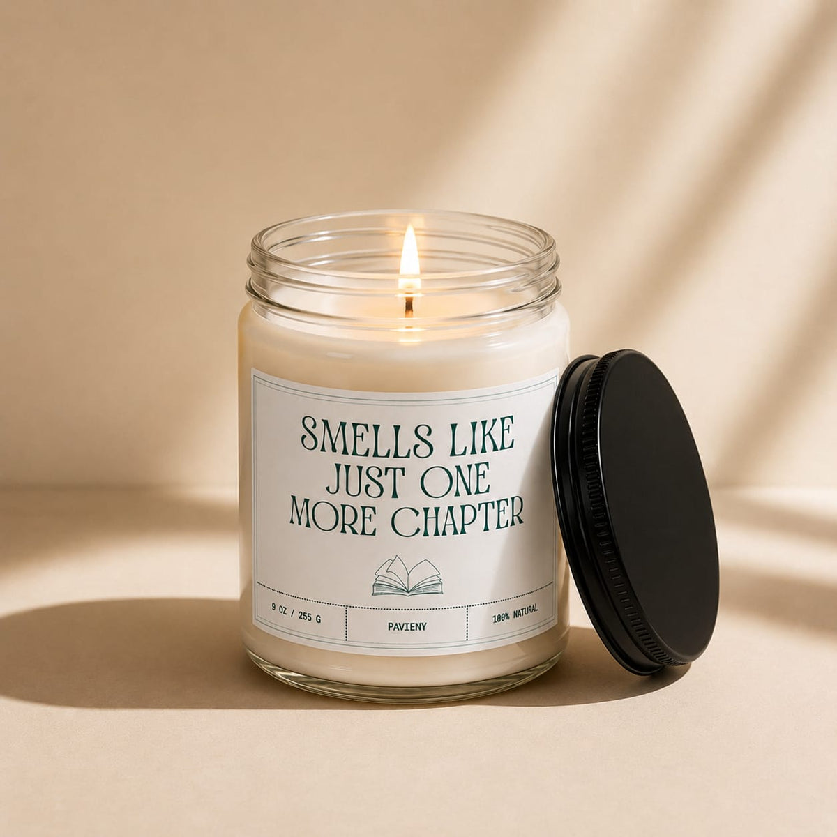 One More Chapter Candle