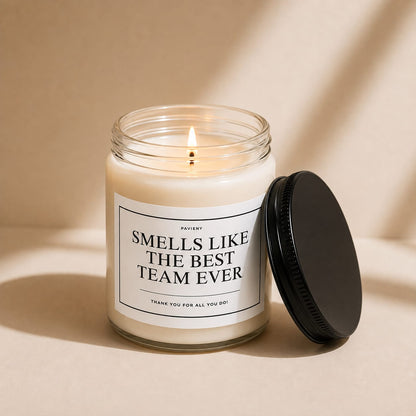 Best Team Ever Candle