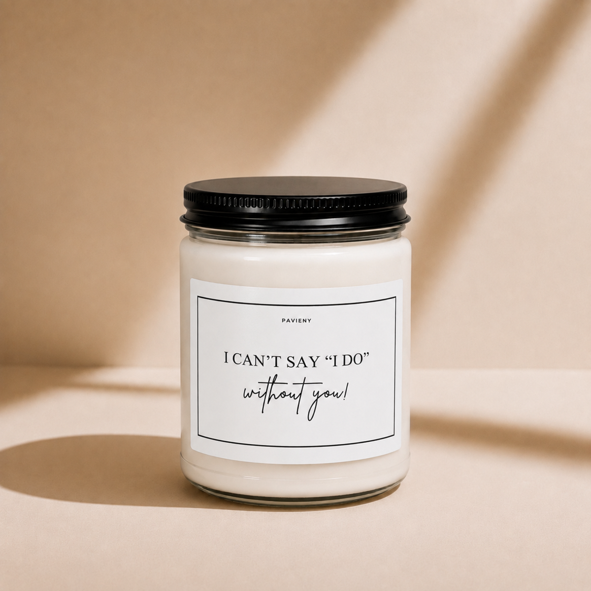 I Can't Say "I Do" Candle