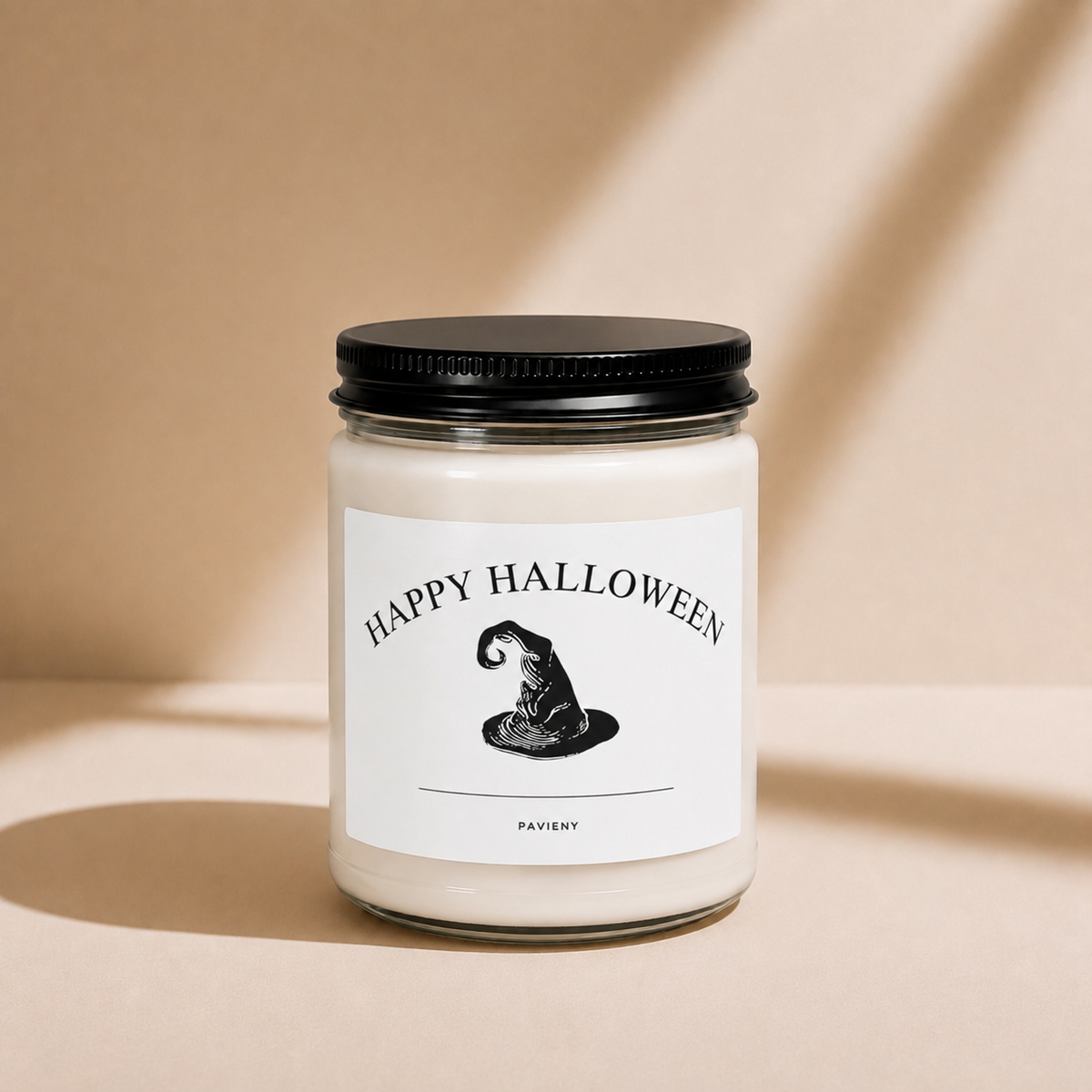 Happy Halloween Candle