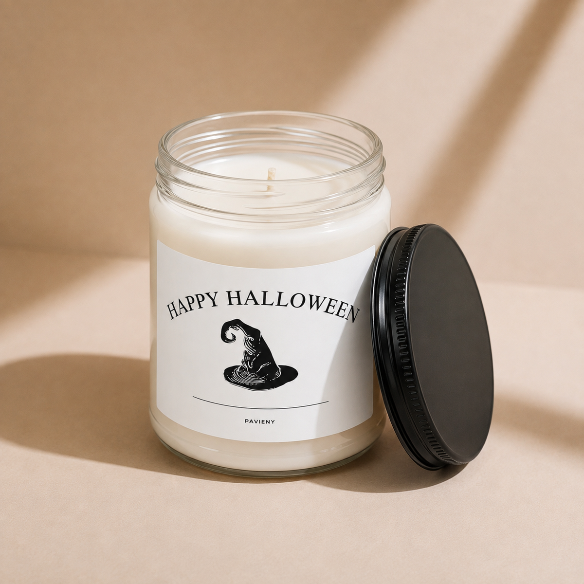 Happy Halloween Candle