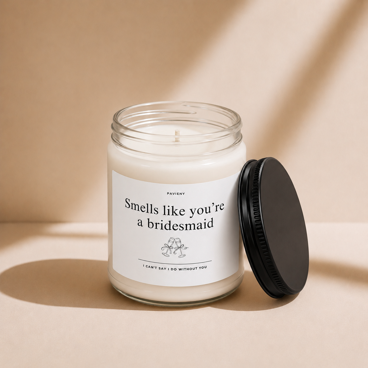 You're a Bridesmaid Candle