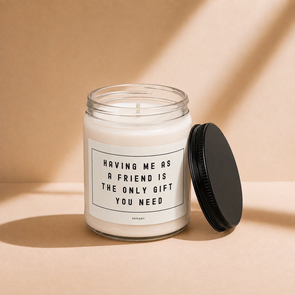 Having Me as a Friend Candle