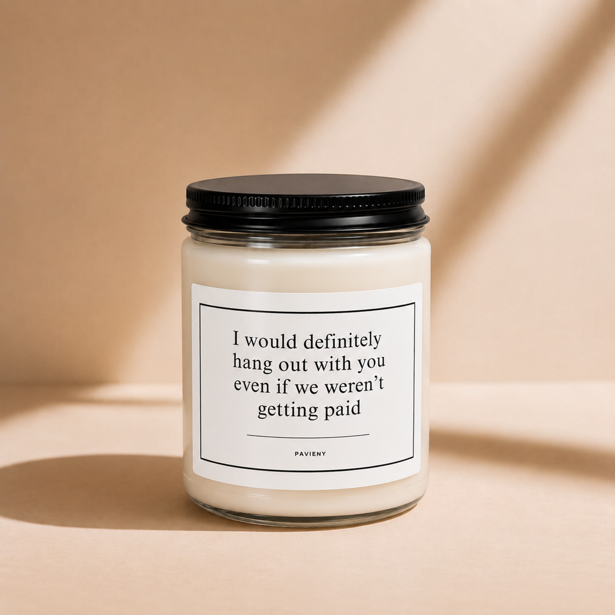 Friends Beyond Work Candle