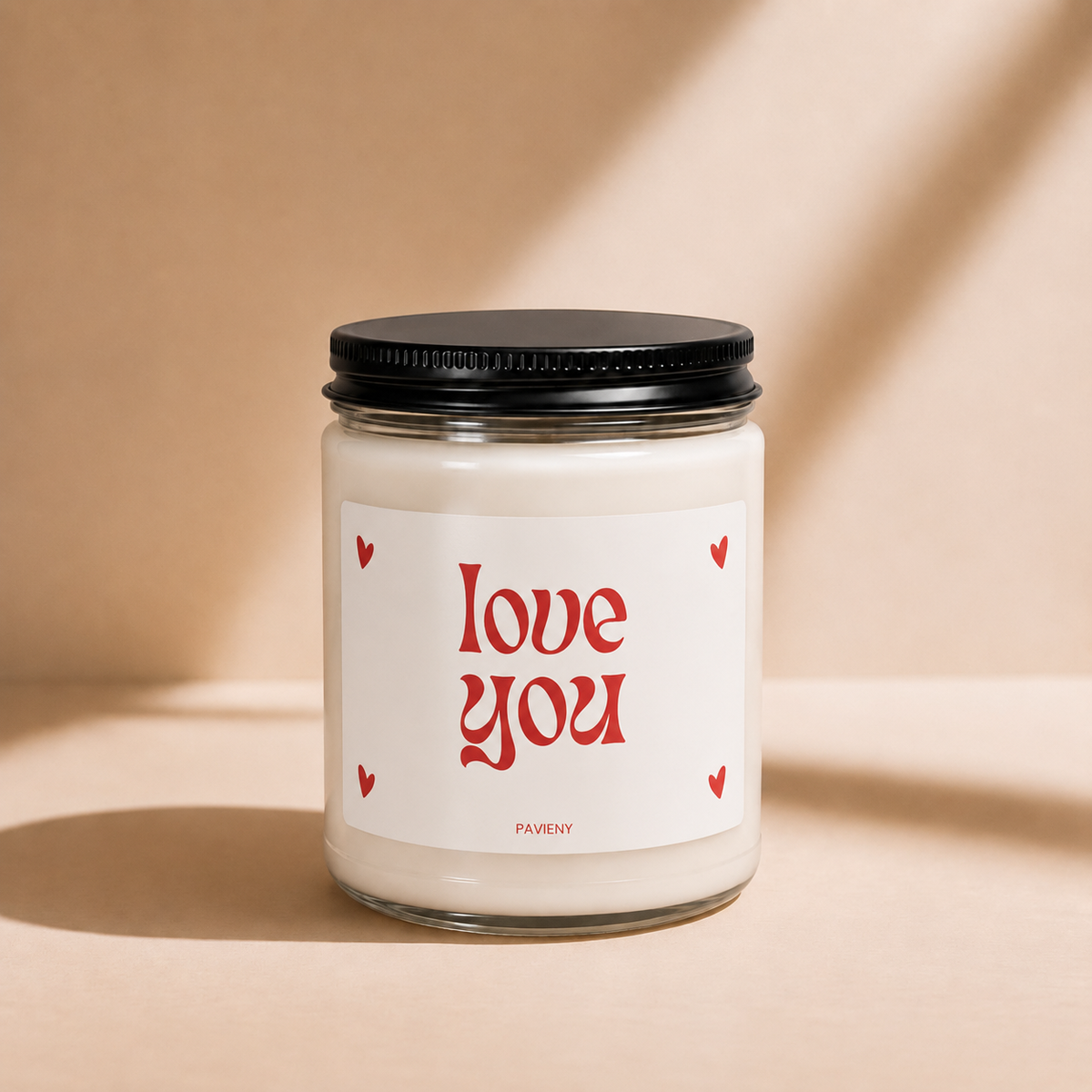 Love You Candle
