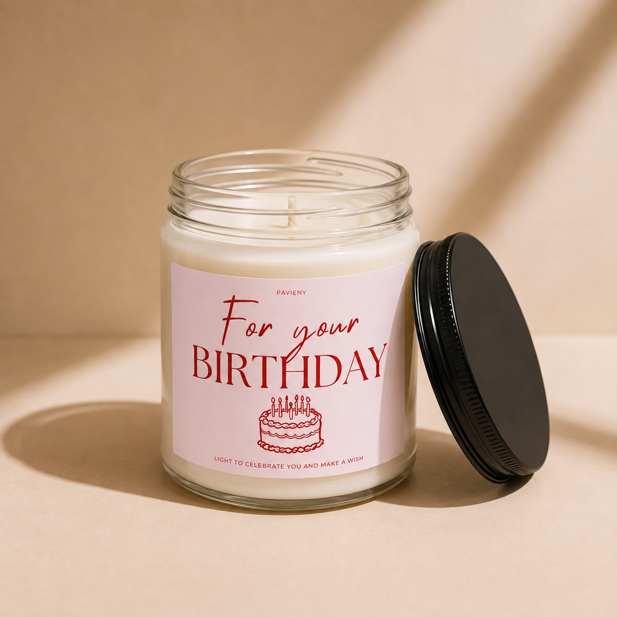 Birthday Candle - Pink