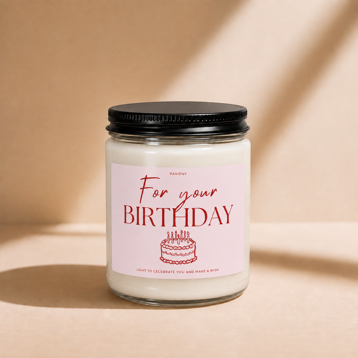 Birthday Candle - Pink