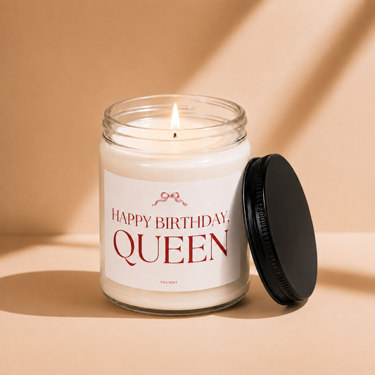 Happy Birthday Queen Candle
