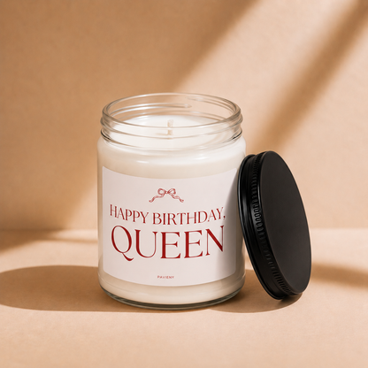 Happy Birthday Queen Candle
