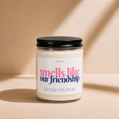 Our Friendship Candle