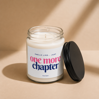 Just One More Chapter Candle