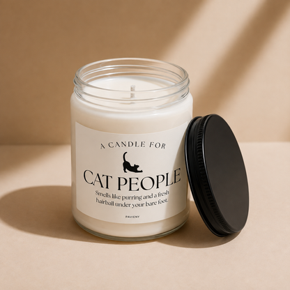 Cat People Candle
