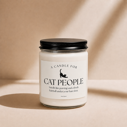 Cat People Candle