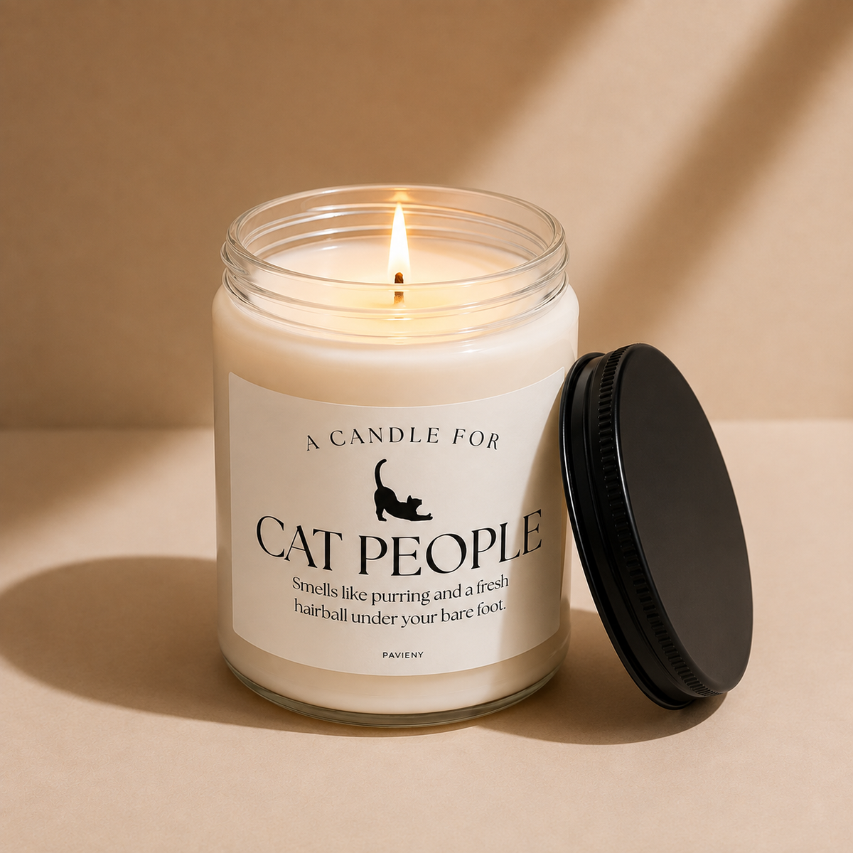Cat People Candle