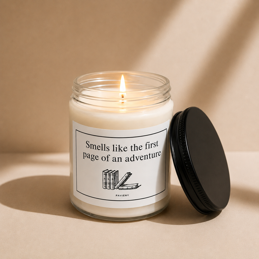 Page of an Adventure Candle