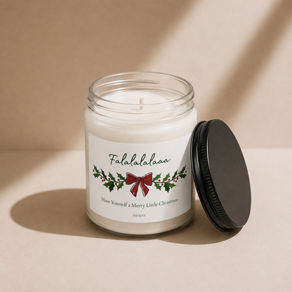 Christmas Falalalalaaa Candle