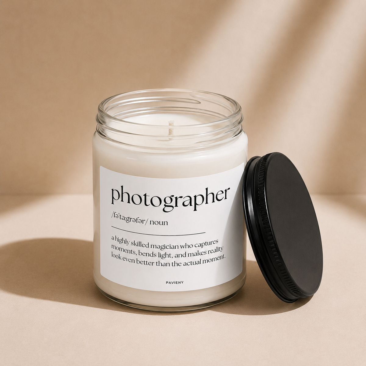 Photographer Candle