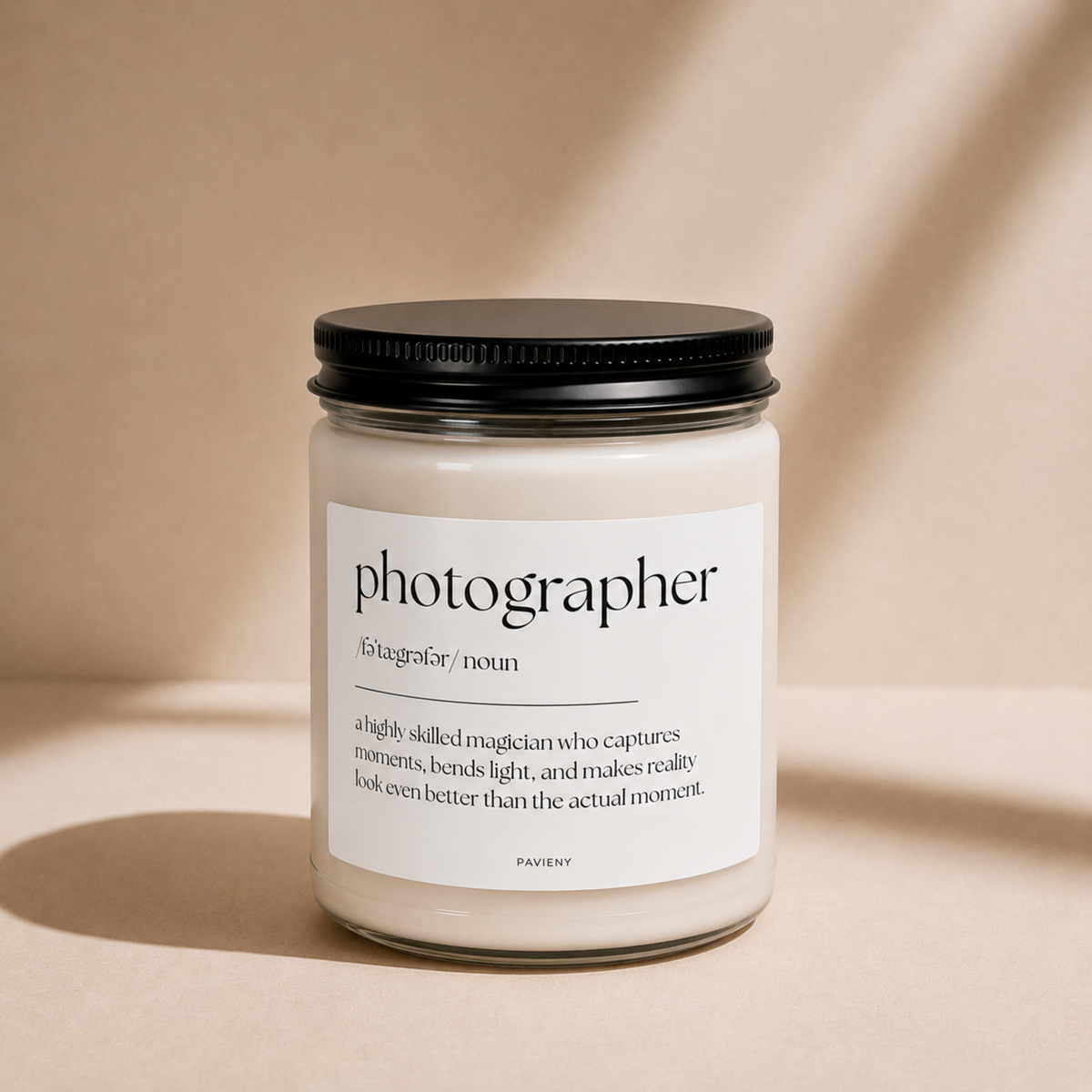 Photographer Candle