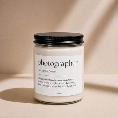 Photographer Candle