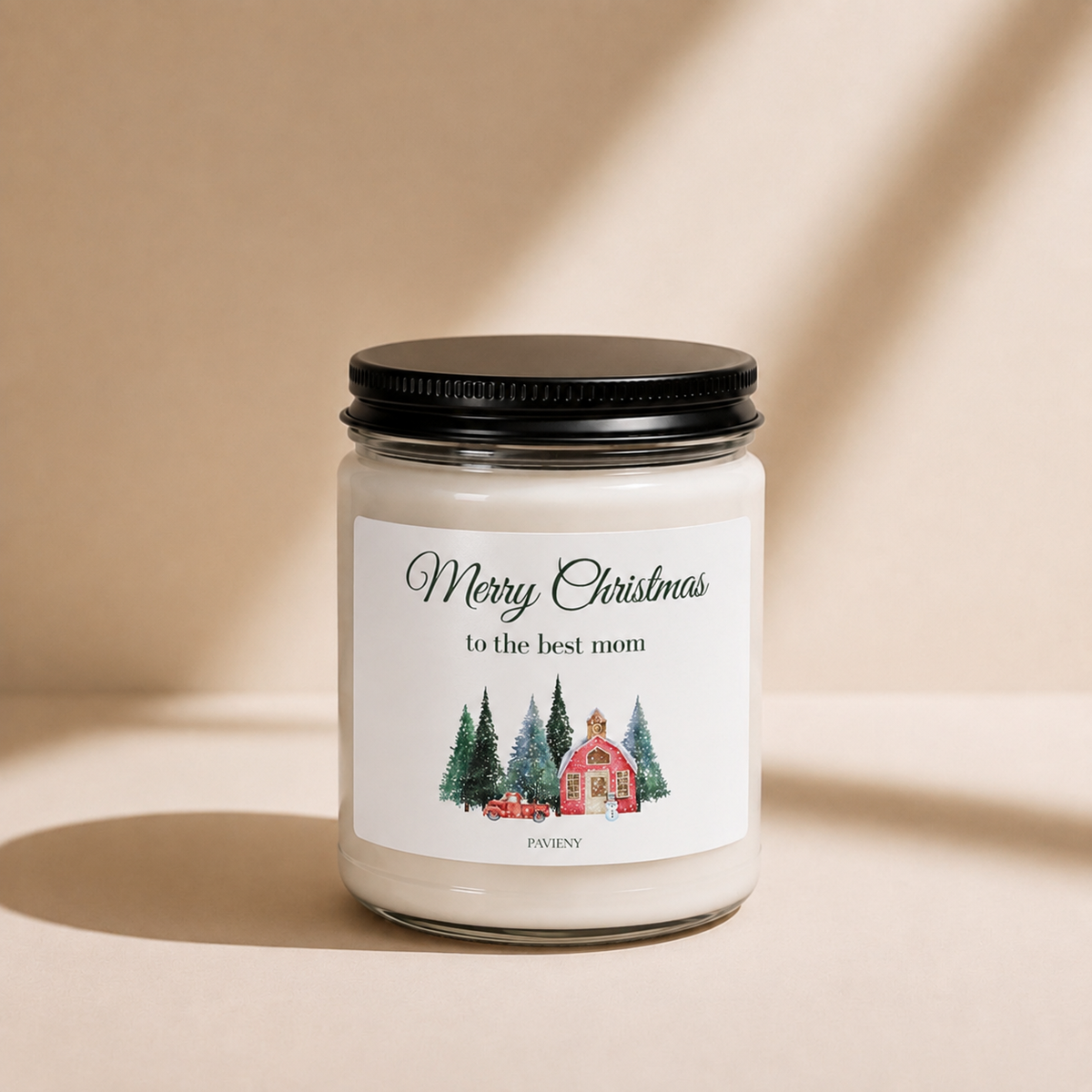 Christmas For Mom Candle