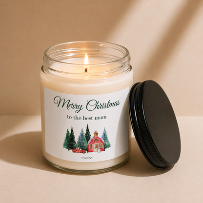 Christmas For Mom Candle