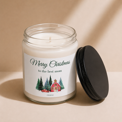 Christmas For Mom Candle