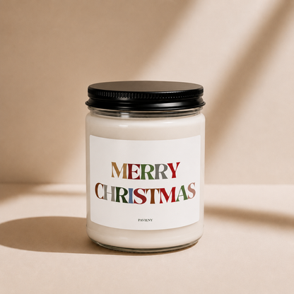 Merry Christmas Candle
