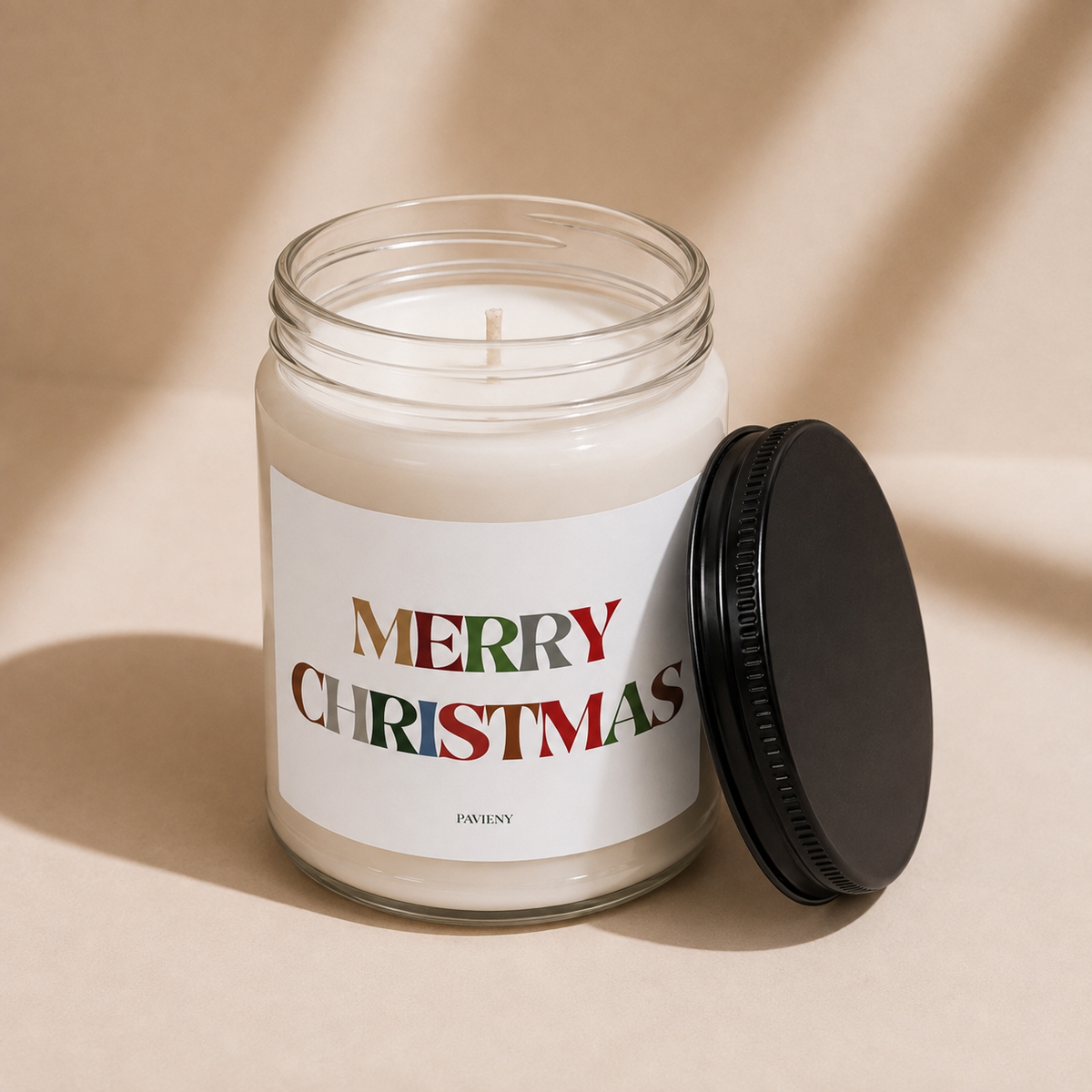Merry Christmas Candle