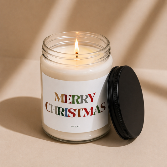 Merry Christmas Candle