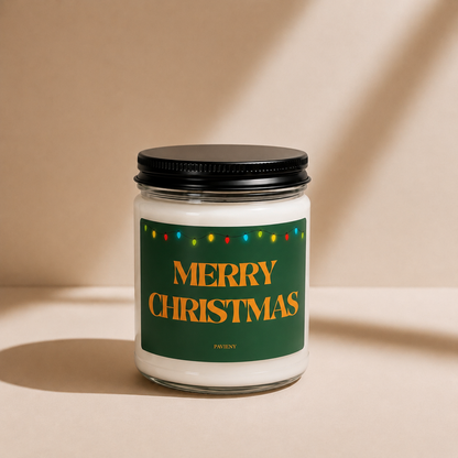 Merry Christmas Candle
