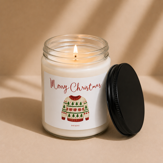 Merry Christmas Candle