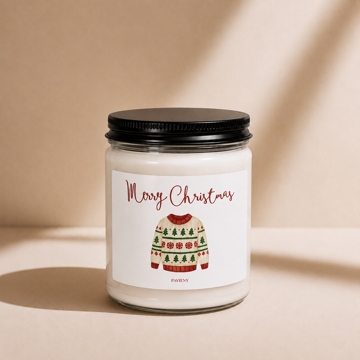 Merry Christmas Candle