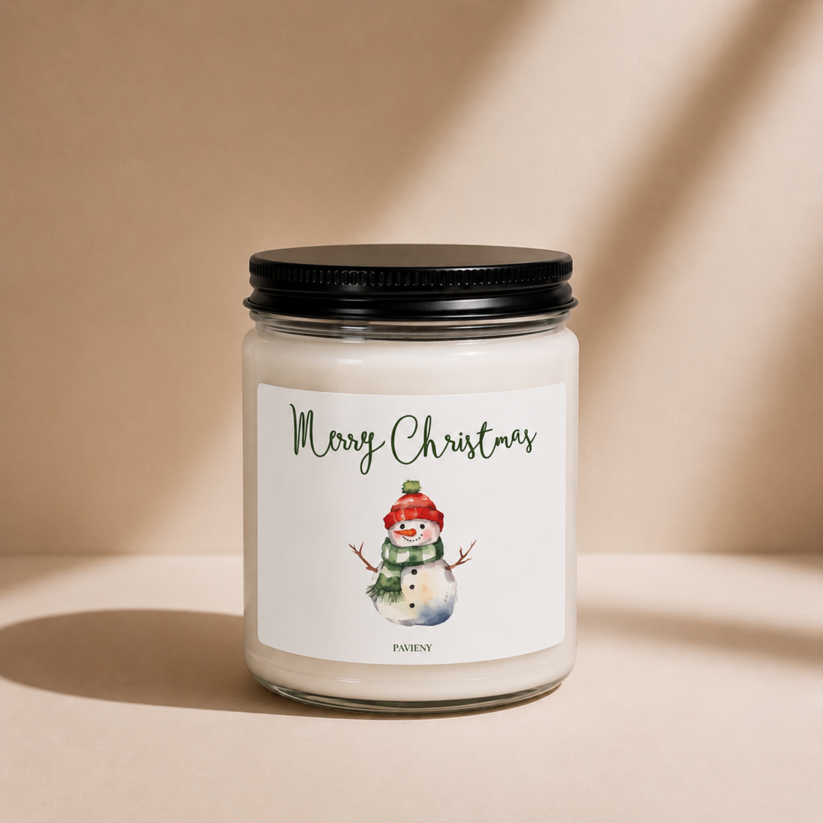 Merry Christmas Candle