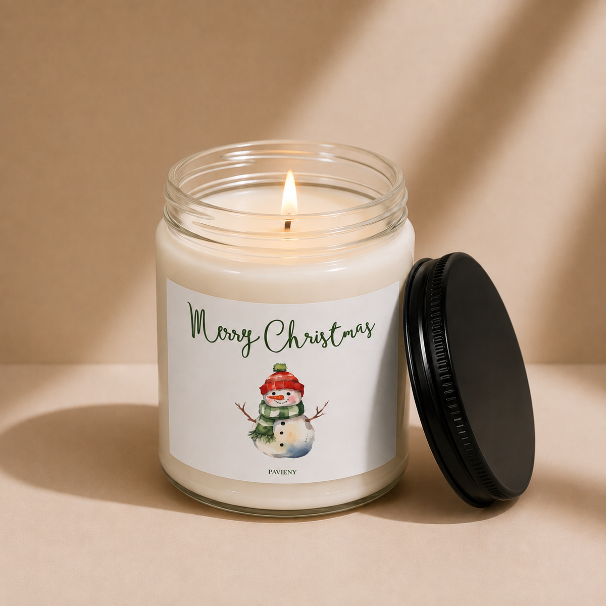 Merry Christmas Candle