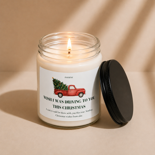 Christmas From Afar Candle