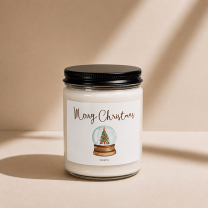 Merry Christmas Candle