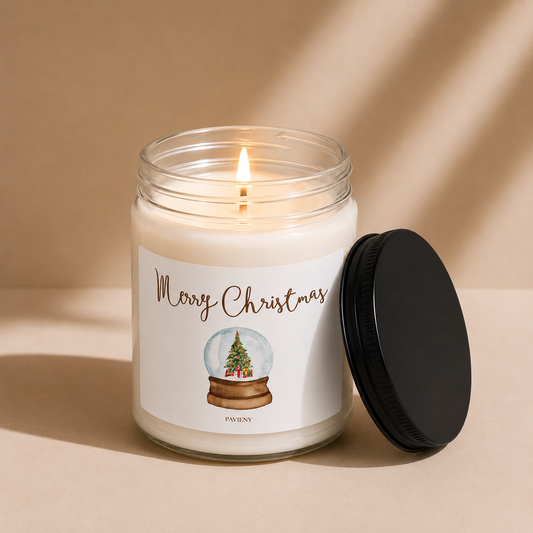 Merry Christmas Candle