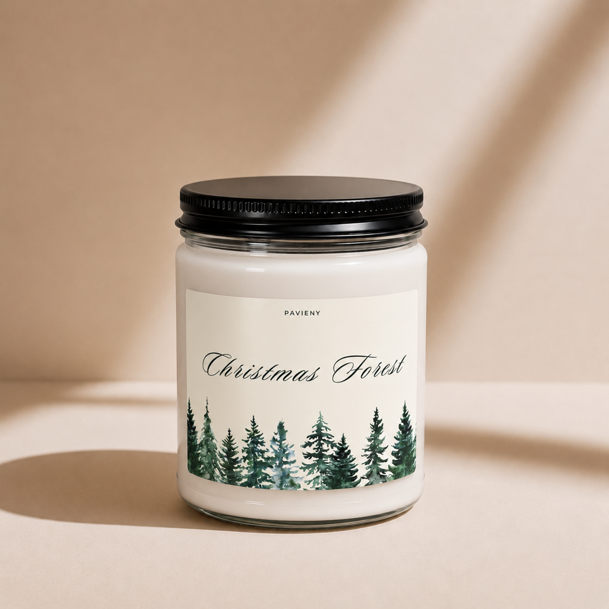 Christmas Forest Candle