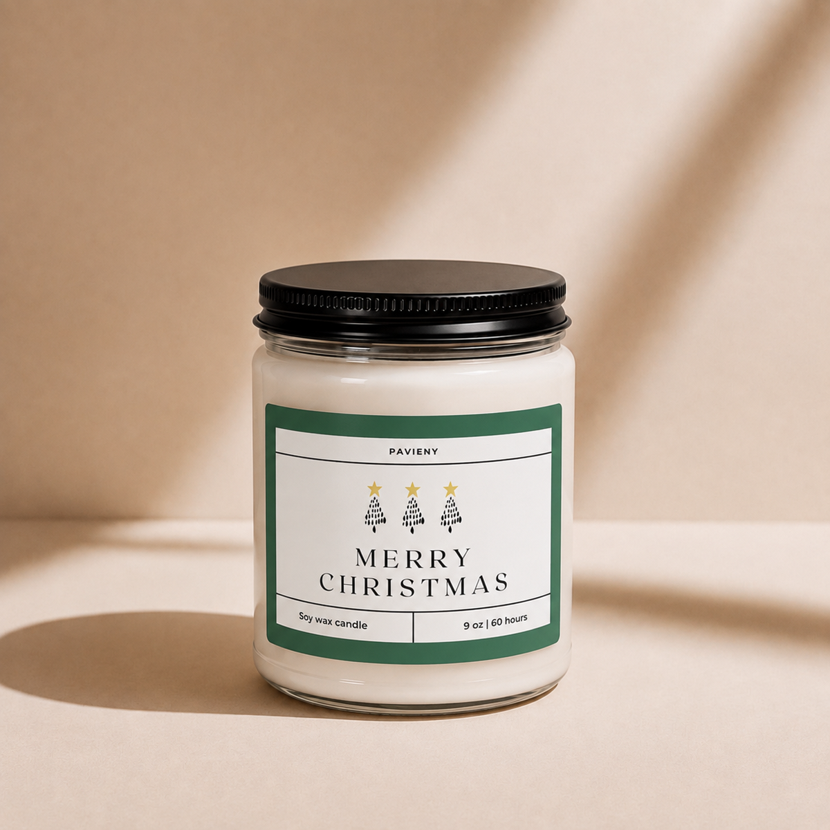 Merry Christmas Candle