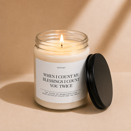 Count My Blessings Candle